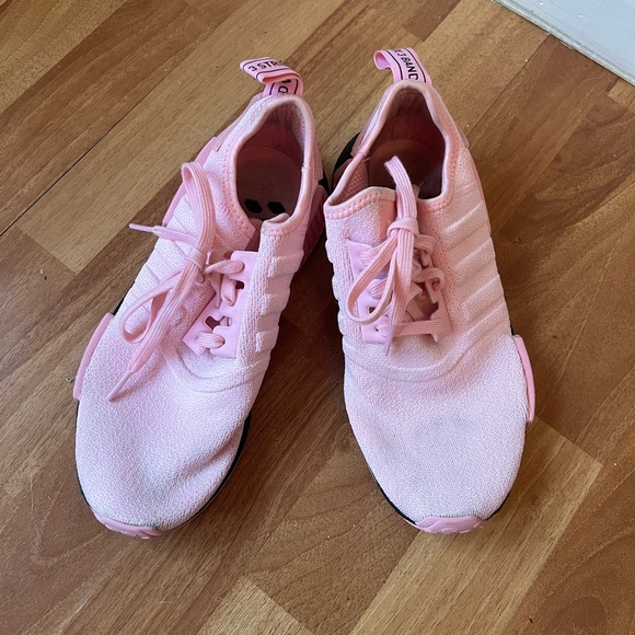 Light Pink Adidas Running Sneakers - Picture 3 of 5